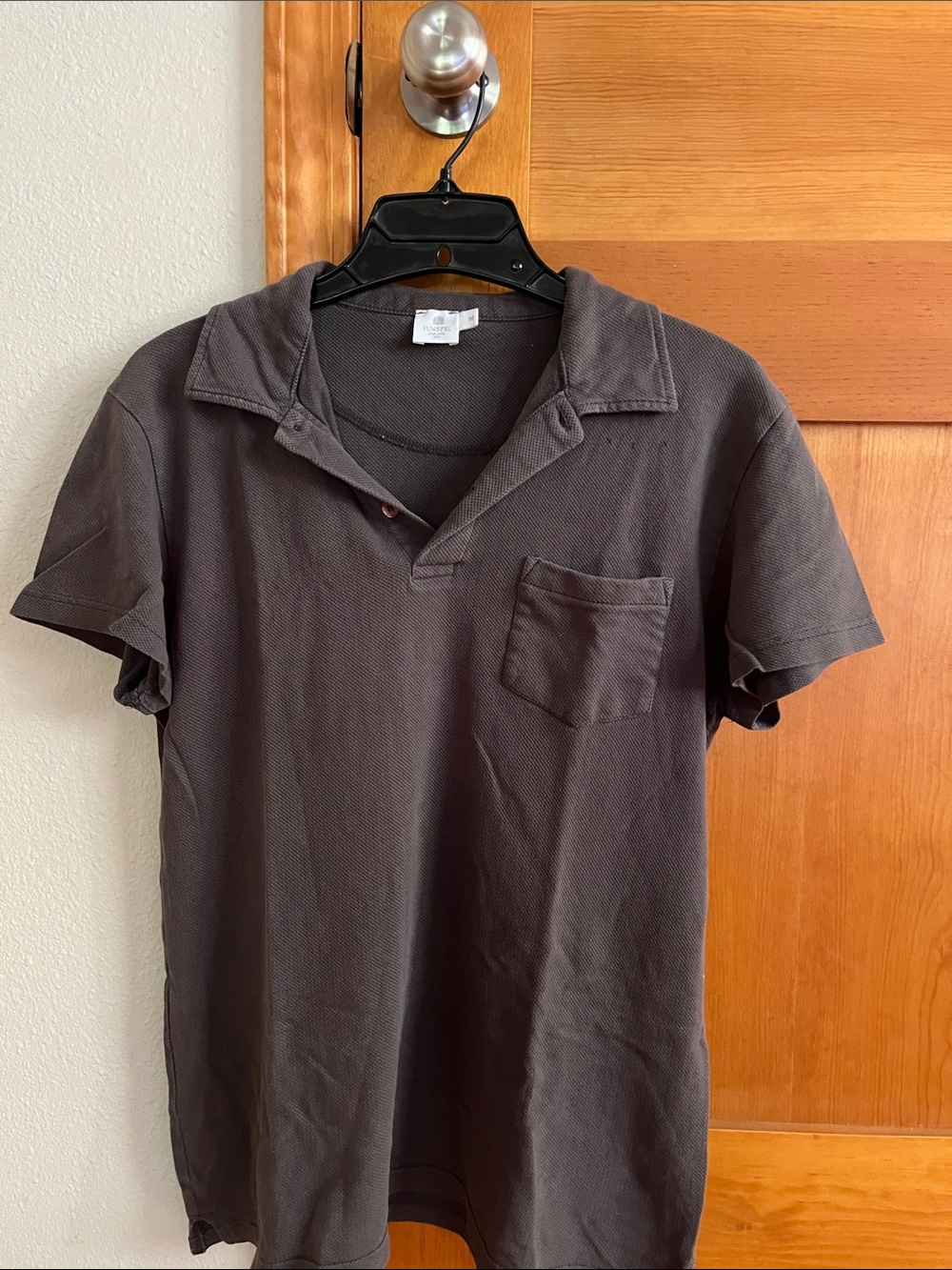 Sunspel England knit polo